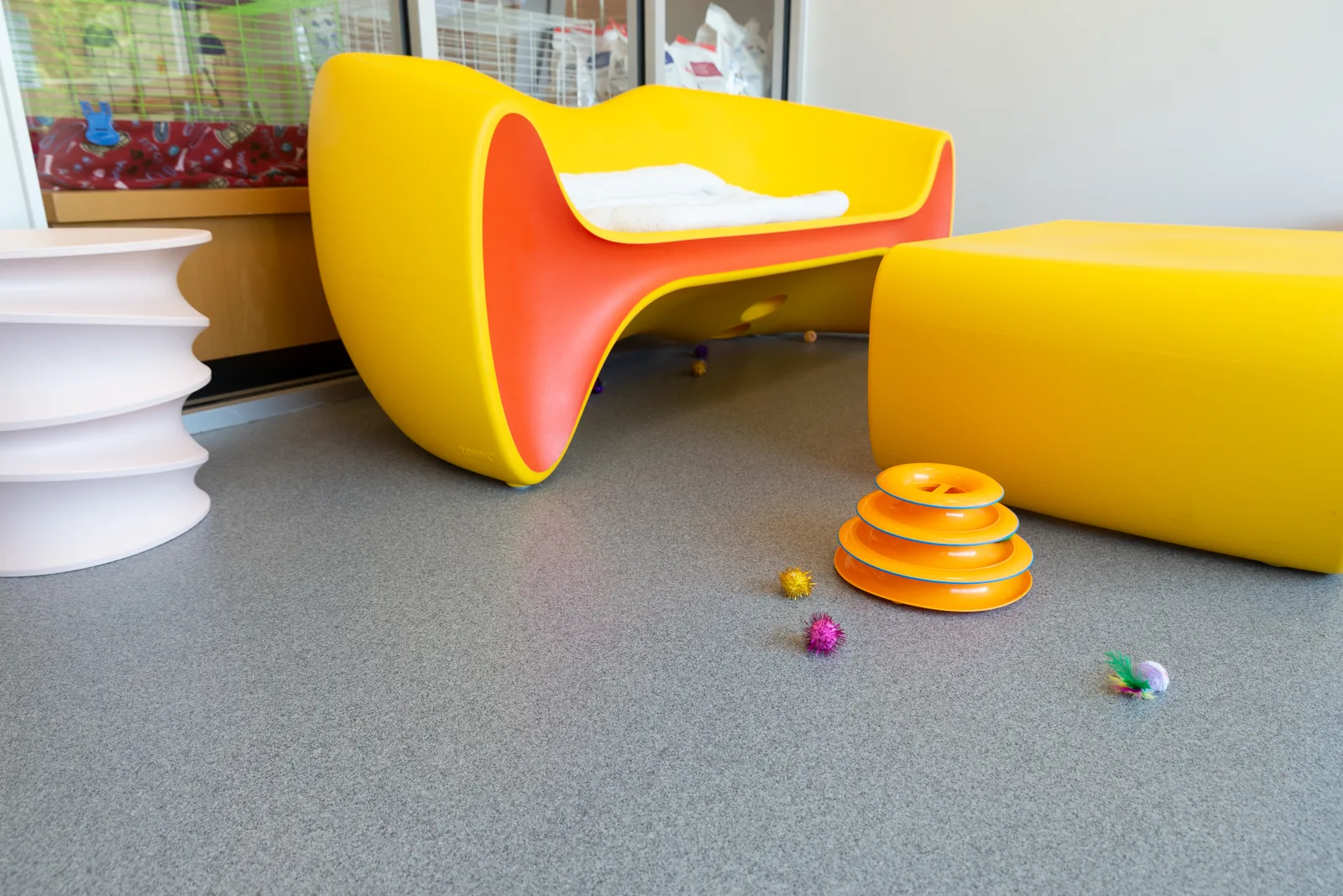 Matrix epoxy floor